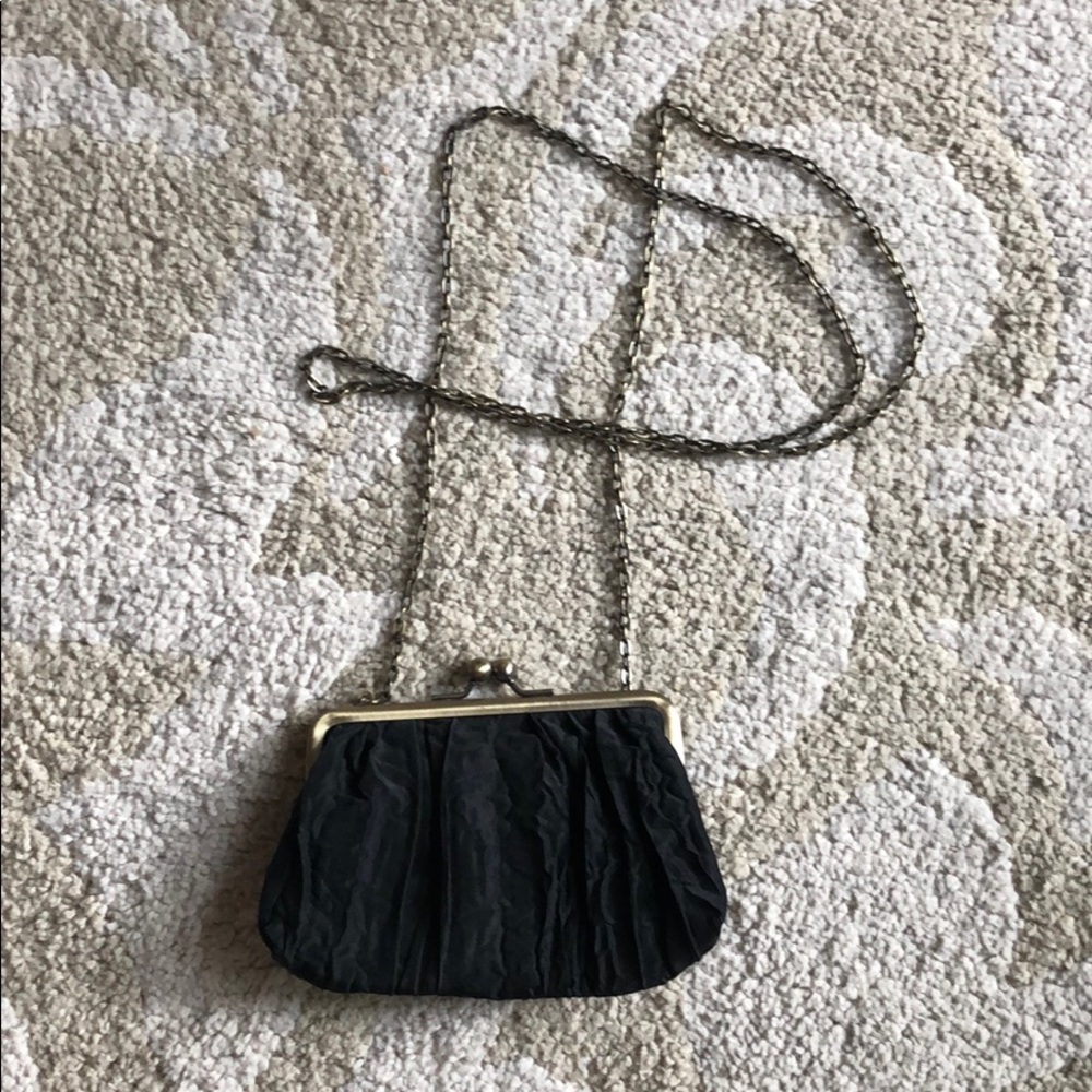 Vintage Clutch with Gold Chain